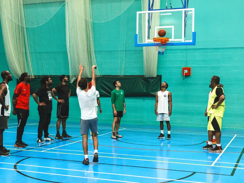 One hall. A range of sports.