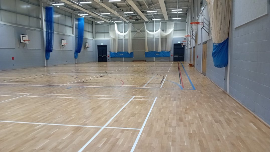 Sports Hall at Tunbridge Wells Grammar School for Boys in Kent