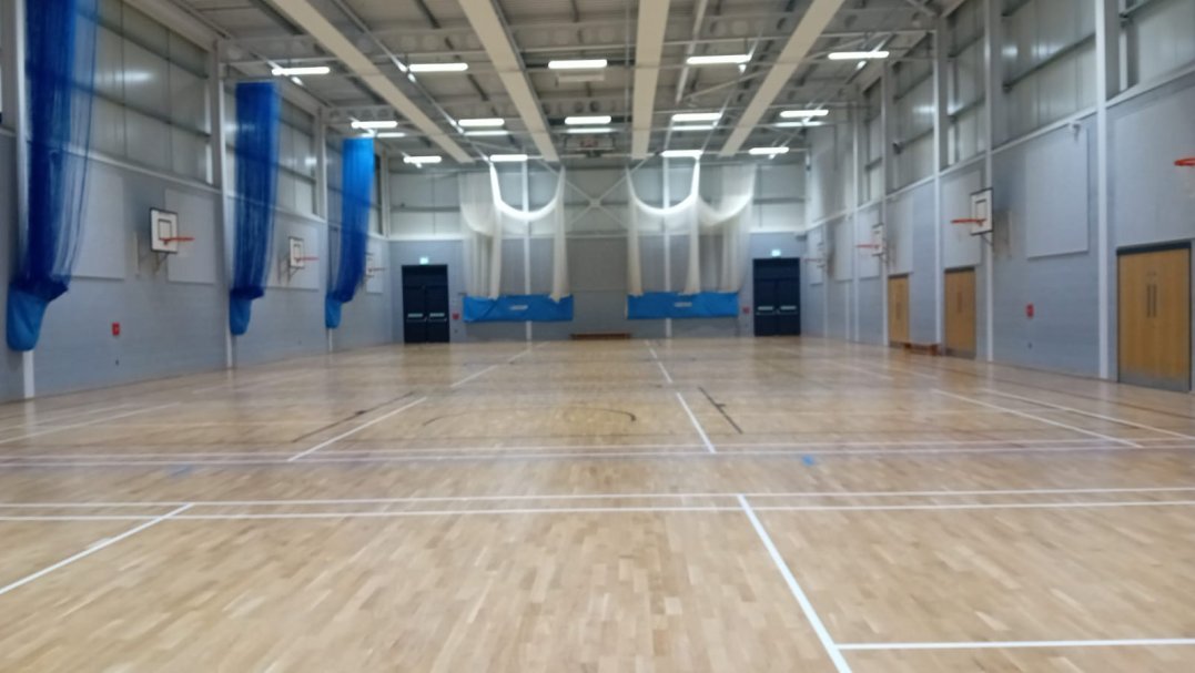 Sports Hall at Tunbridge Wells Grammar School for Boys in Kent