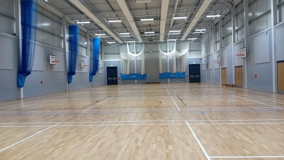 Sports Hall at Tunbridge Wells Grammar School for Boys in Kent