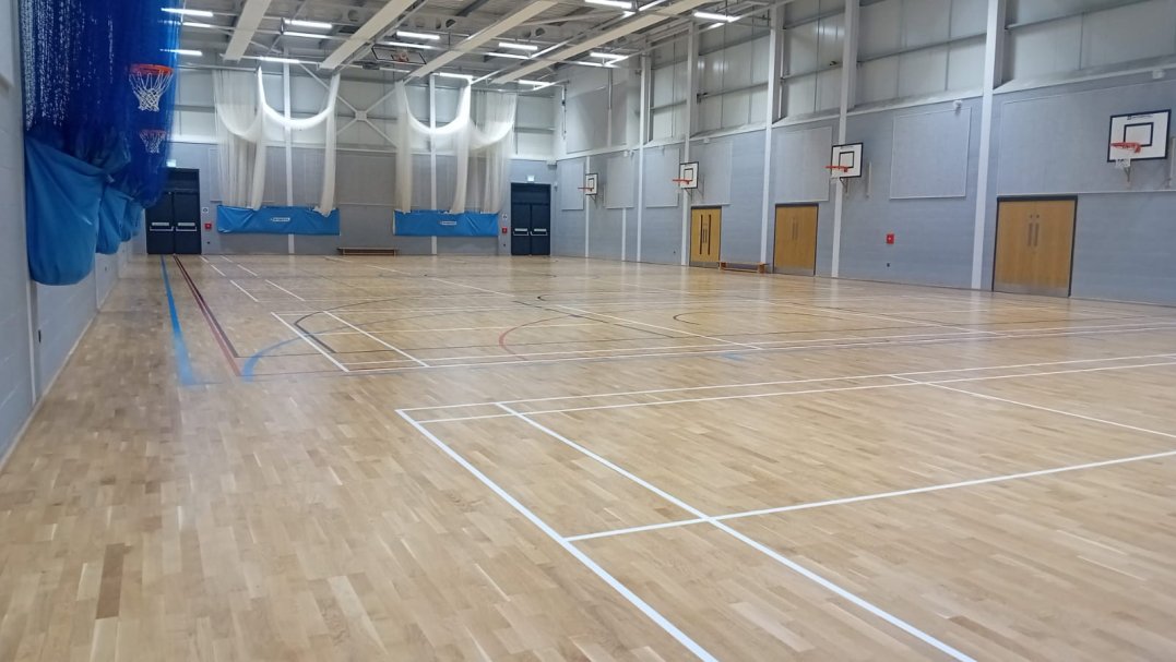 Sports Hall at Tunbridge Wells Grammar School for Boys in Kent