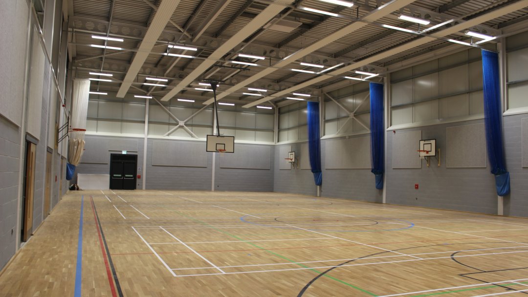 Sports Hall at Tunbridge Wells Grammar School for Boys in Kent