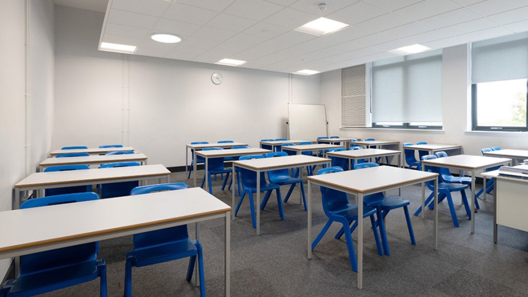 Training rooms at Tunbridge Wells Grammar School for Boys in Kent