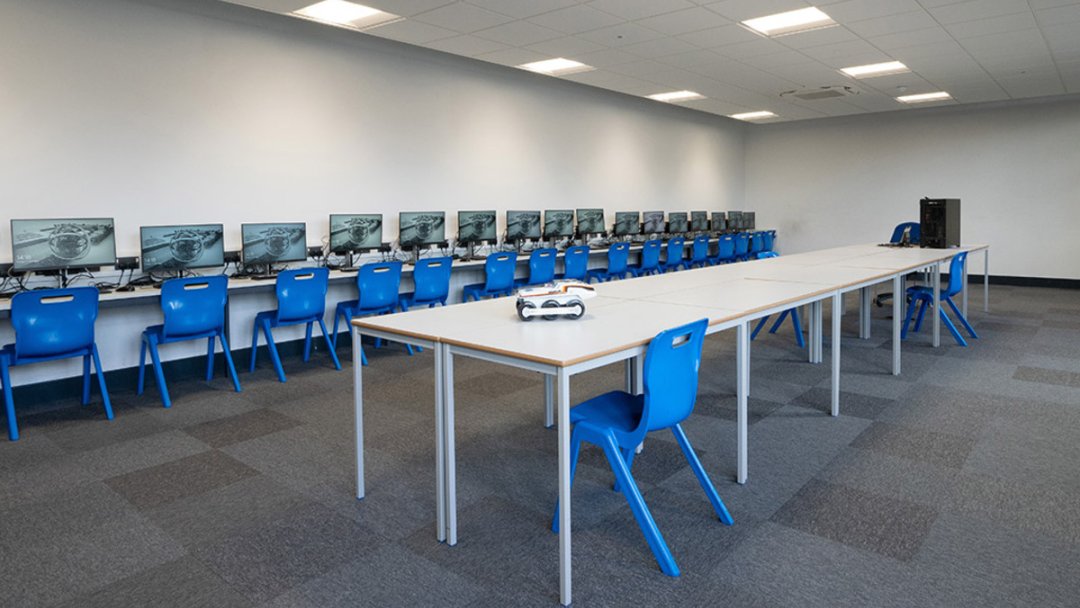 Training rooms at Tunbridge Wells Grammar School for Boys in Kent