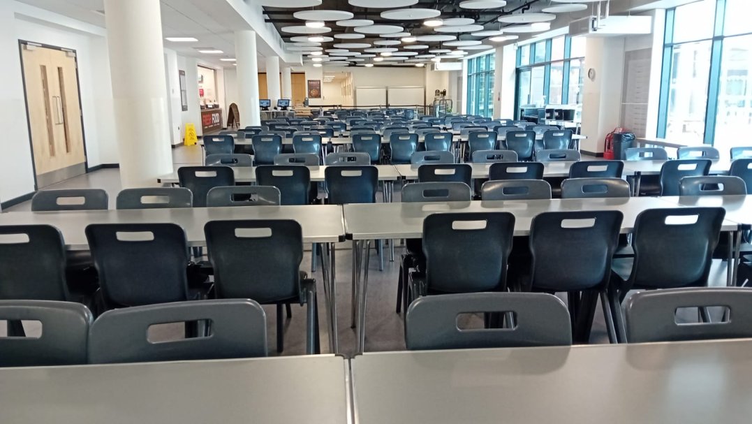 Restaurant Hall at Tunbridge Wells Grammar School for Boys (Sevenoaks Campus) in Kent