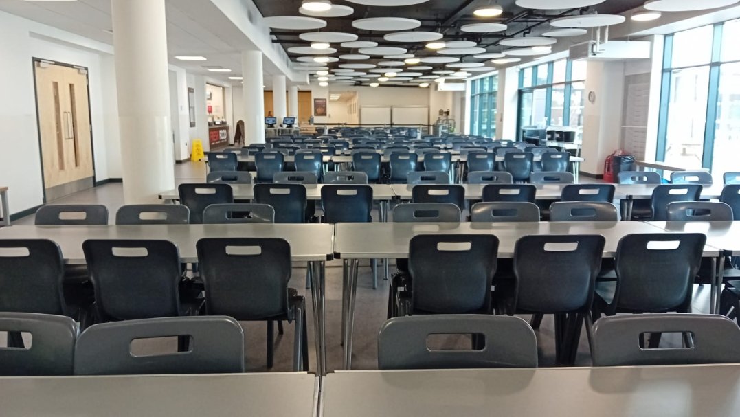 Restaurant Hall at Tunbridge Wells Grammar School for Boys (Sevenoaks Campus) in Kent