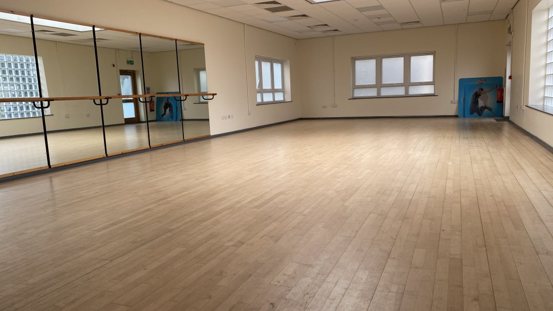 Dance Studio at Cottenham Village College in Cambridge