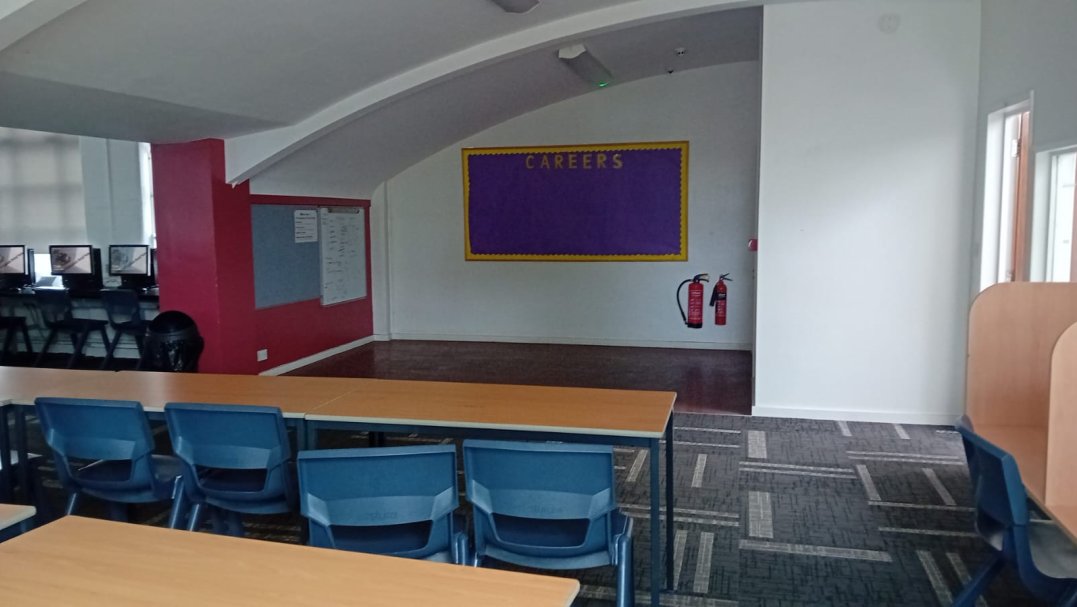 Sixth form main at Windsor Boys School in Windsor