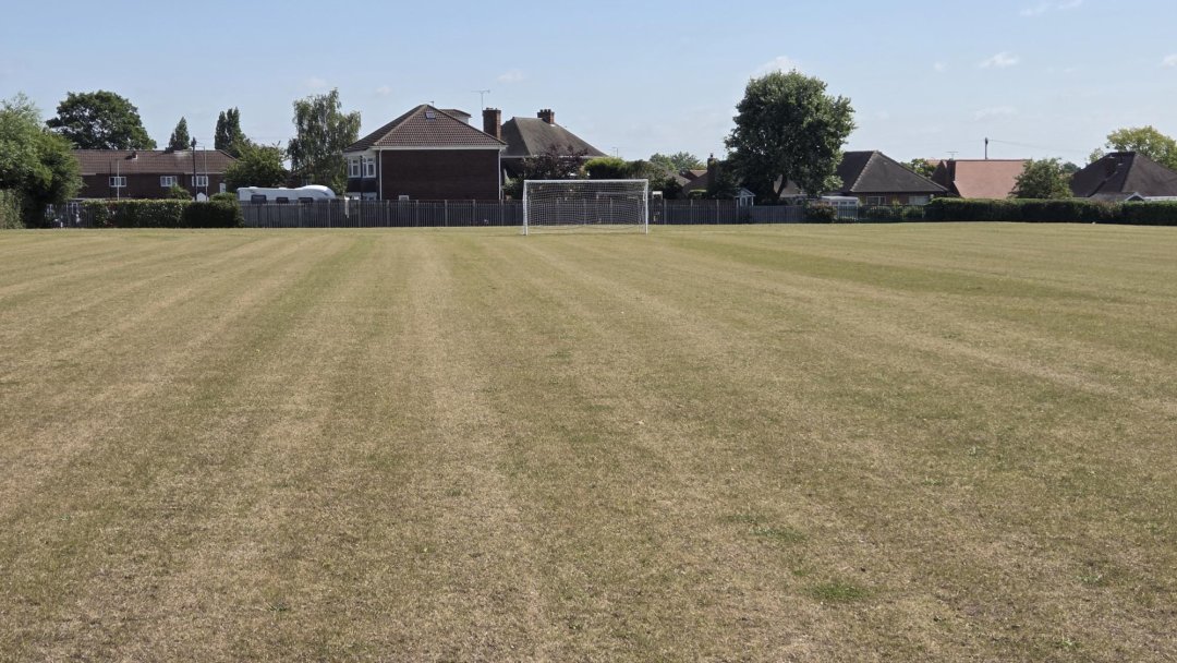 Grass Football Pitch at Don Valley Academy in Doncaster