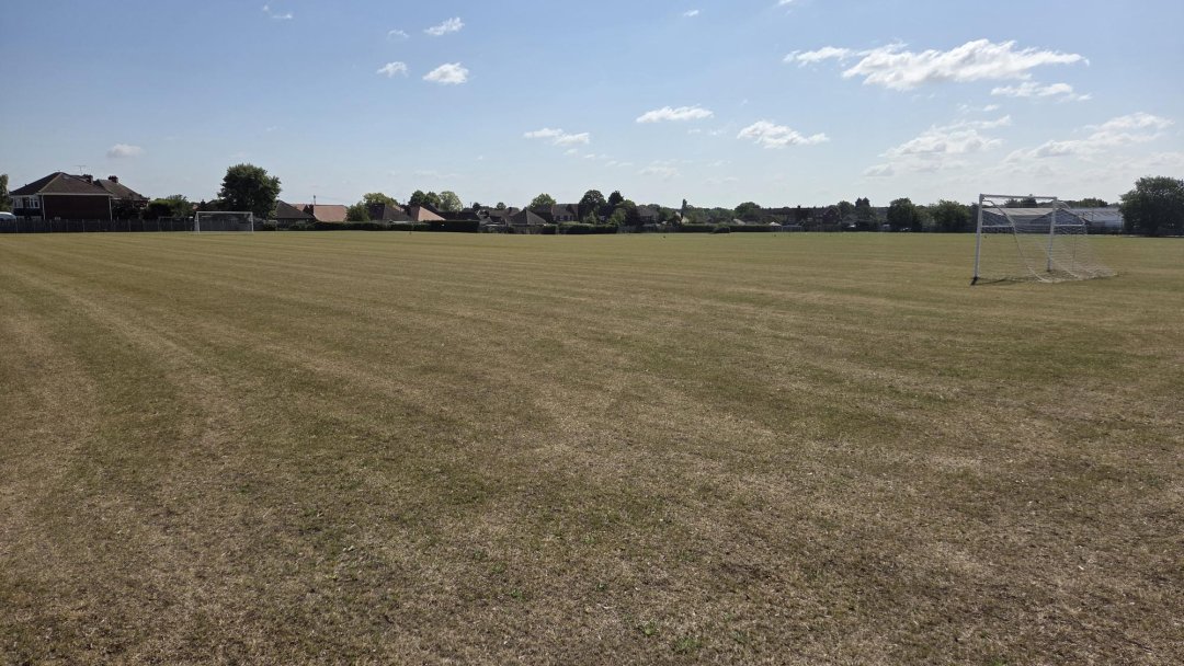Grass Football Pitch at Don Valley Academy in Doncaster