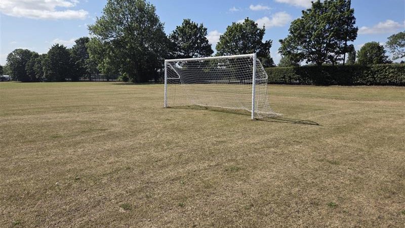 Grass Football Pitch at Don Valley Academy in Doncaster