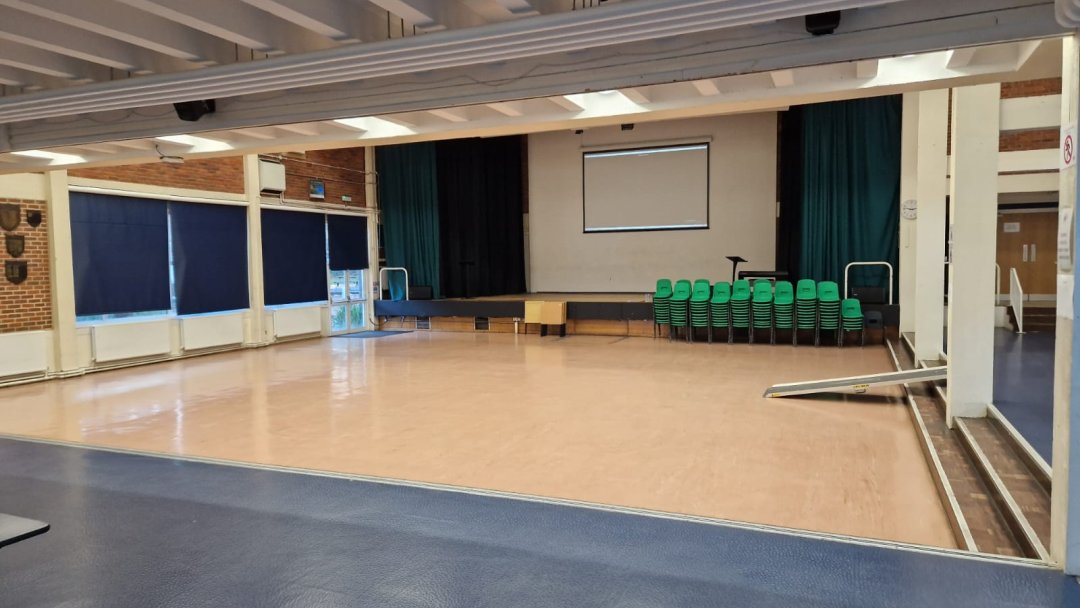 Main Hall at Windsor Girls School in Windsor