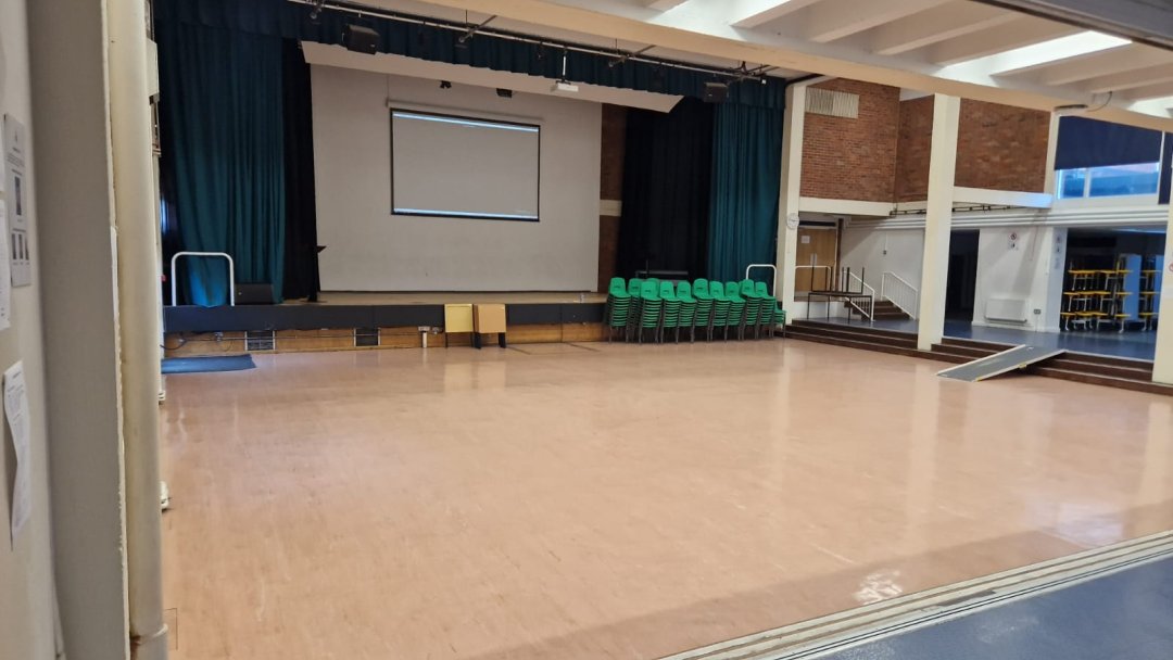 Main Hall at Windsor Girls School in Windsor