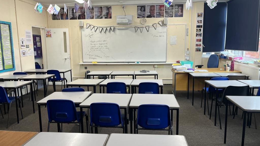 Classrooms at Windsor Girls School in Windsor
