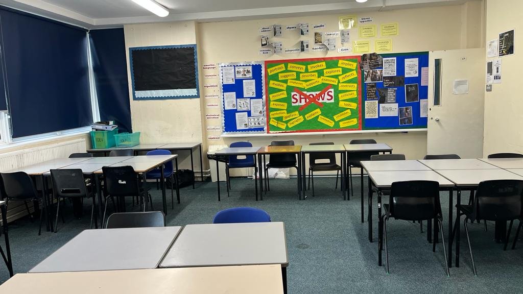 Classrooms at Windsor Girls School in Windsor