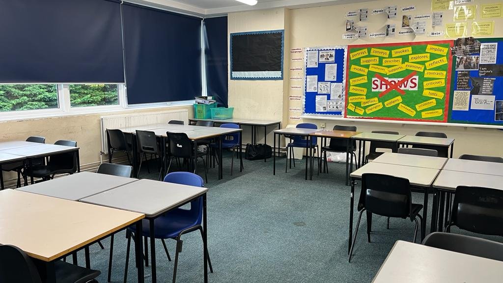 Classrooms at Windsor Girls School in Windsor