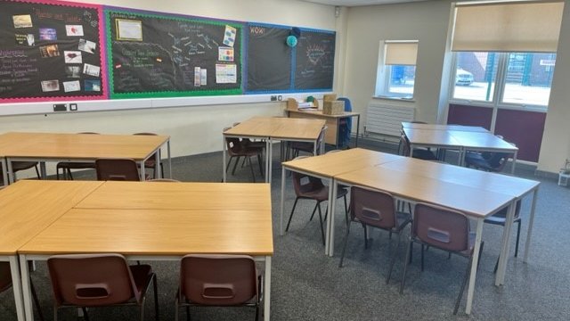 Classroom 1 (J Block) at The Westleigh School in Manchester