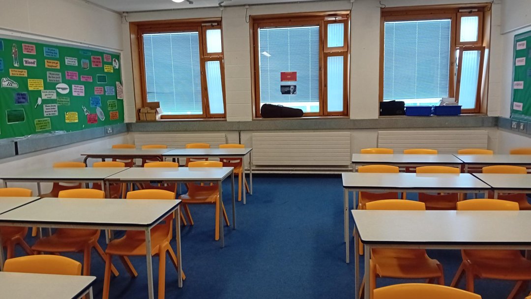 Classroom BF2 at Harris Academy Peckham in London
