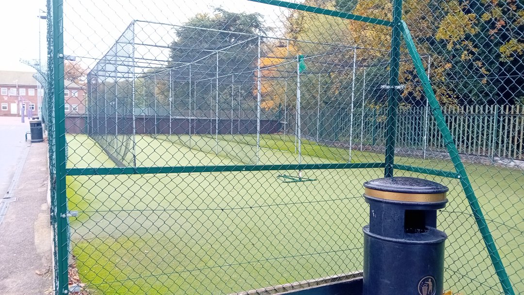 Cricket Nets at Chislehurst & Sidcup Grammar School in London