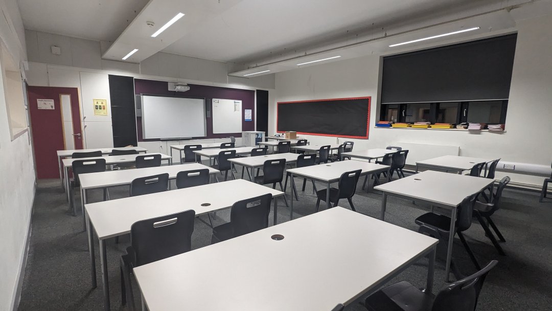 Classroom 2 at Leigh Academy Strood in Kent