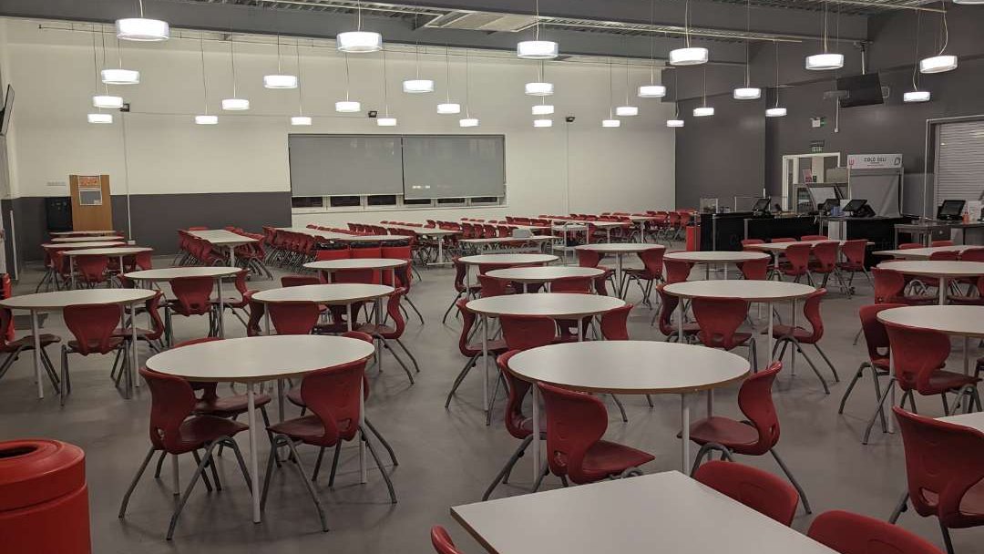 Dining Hall at Leigh Stationers' Academy in London