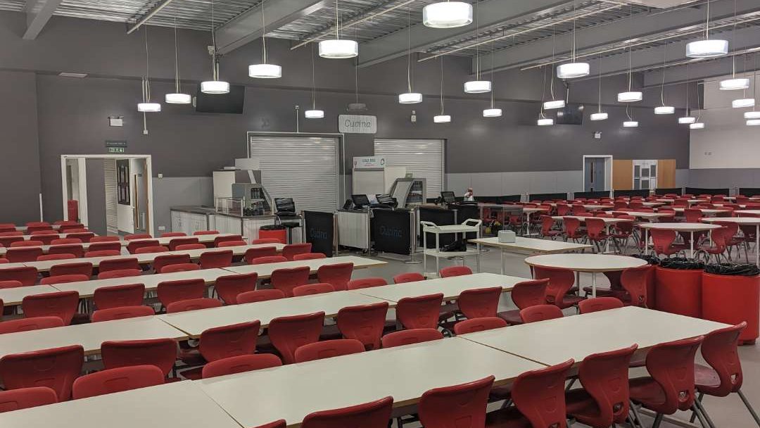 Dining Hall at Leigh Stationers' Academy in London