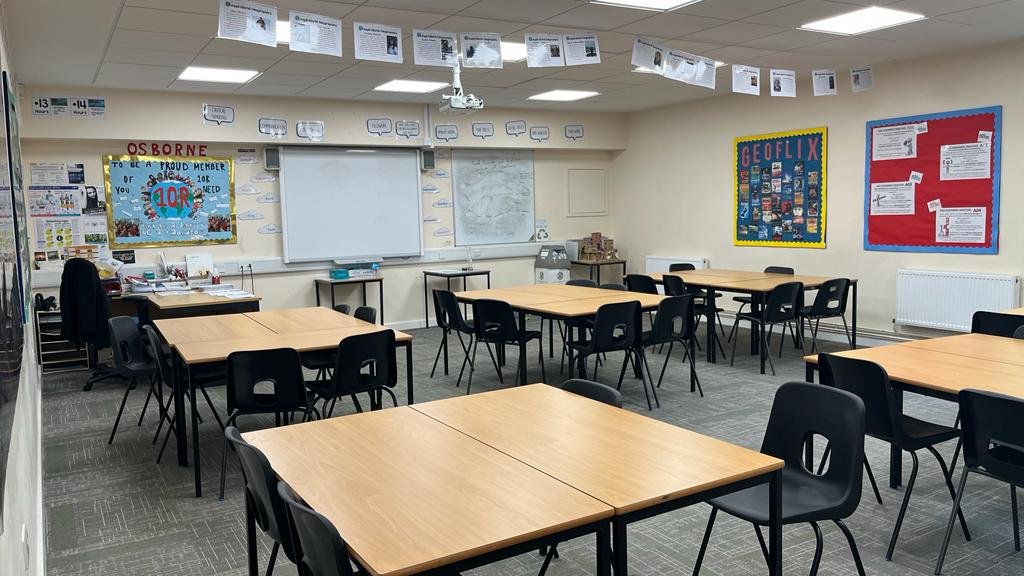 Classrooms (6th form) at Windsor Girls School in Windsor