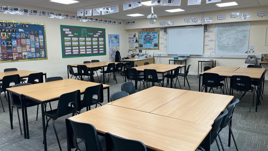 Classrooms (6th form) at Windsor Girls School in Windsor