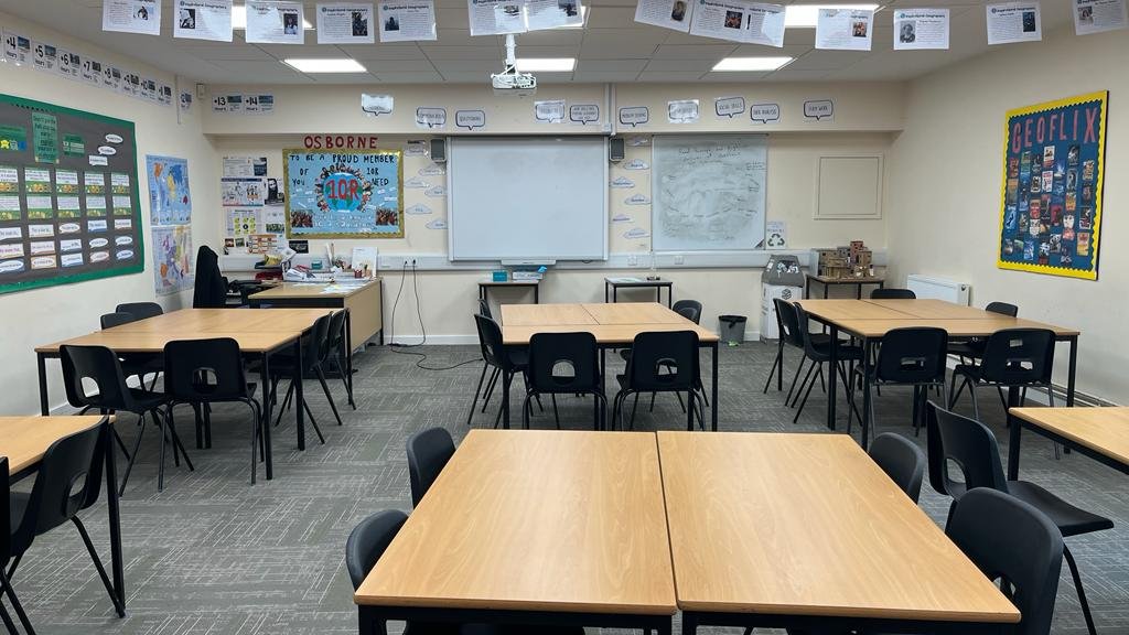 Classrooms (6th form) at Windsor Girls School in Windsor