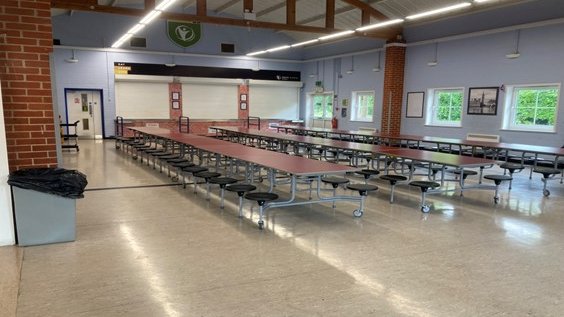Dining Hall (Large) at Harris Academy Morden in London