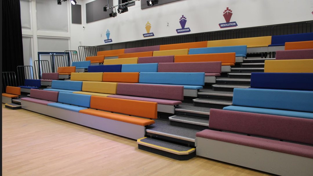 Main Hall at Ingleby Manor Free School & Sixth Form in Stockton-on-Tees