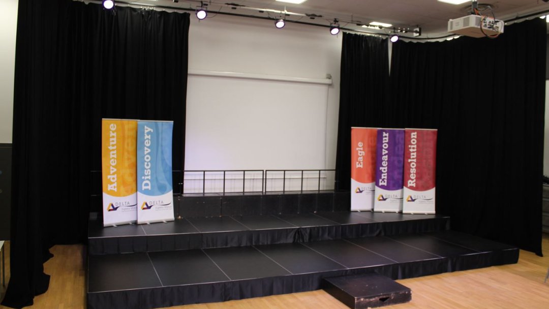 Main Hall at Ingleby Manor Free School & Sixth Form in Stockton-on-Tees