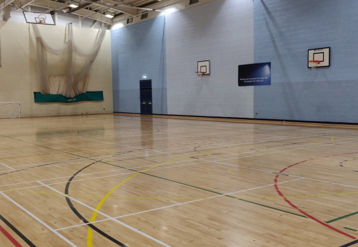 Sports Hall at Outwood Academy Freeston in Normanton