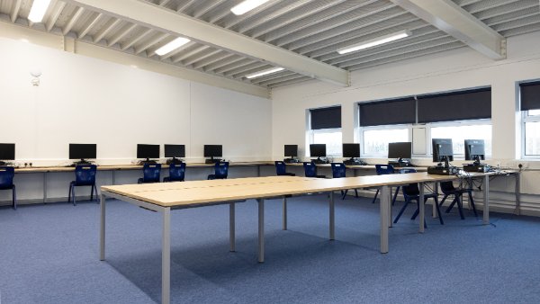 ICT Classrooms at Clare Mount Specialist Sports College in Wirral
