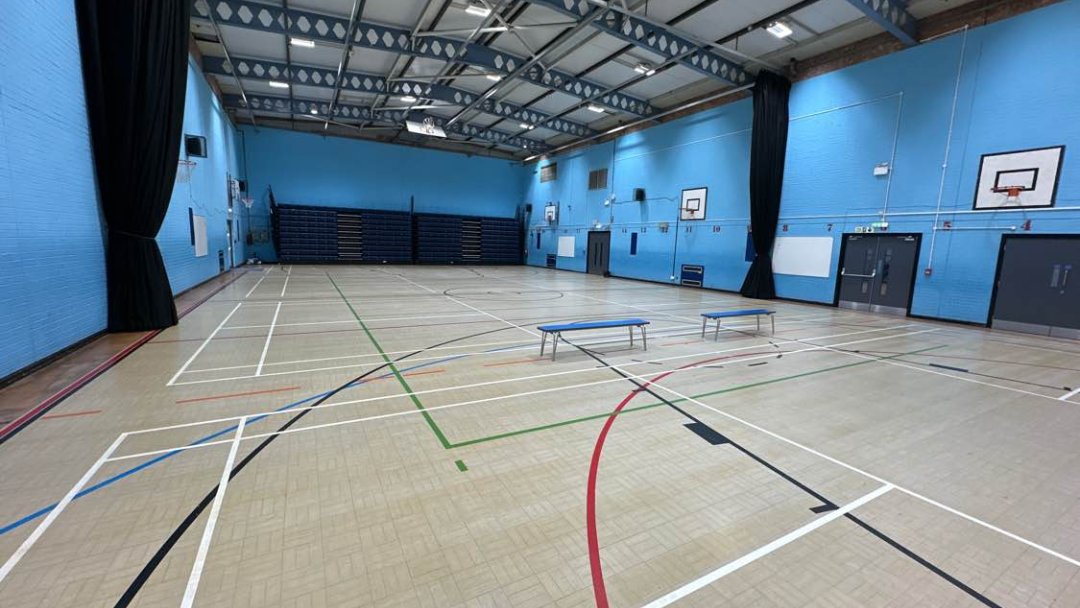 Sports Hall at Astrea Academy Woodfields in Doncaster