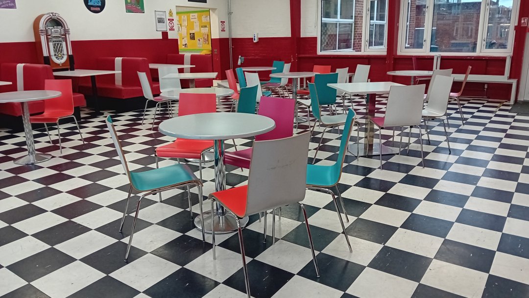 Dining Hall Small at Chislehurst & Sidcup Grammar School in London
