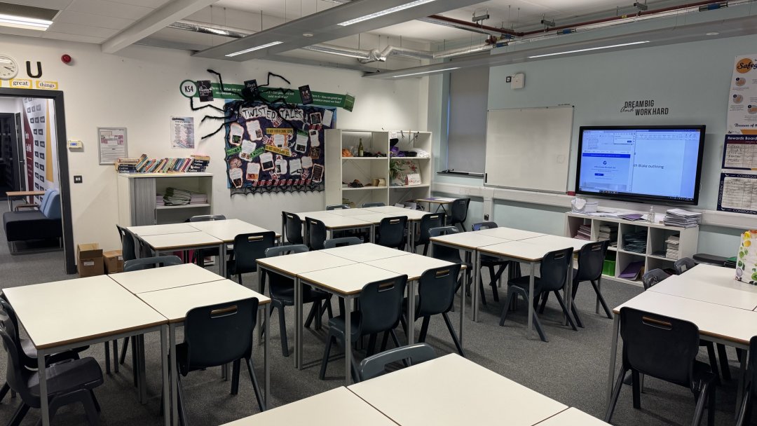 Tuition Room at Ingleby Manor Free School & Sixth Form in Ingleby