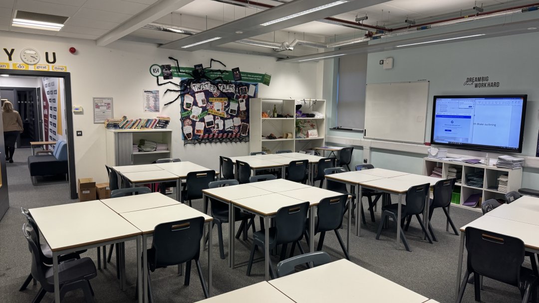 Tuition Room at Ingleby Manor Free School & Sixth Form in Ingleby