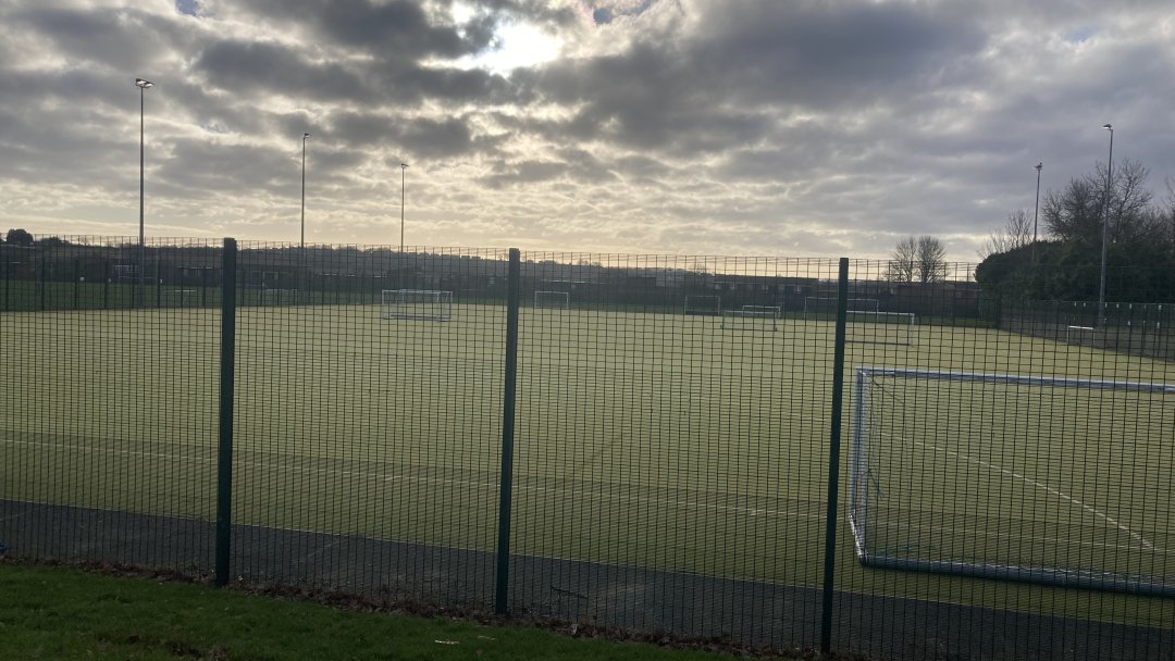Synthetic Pitch at Meadowhead School in Shefford