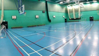 Sports Hall at Harborne Academy in Birmingham