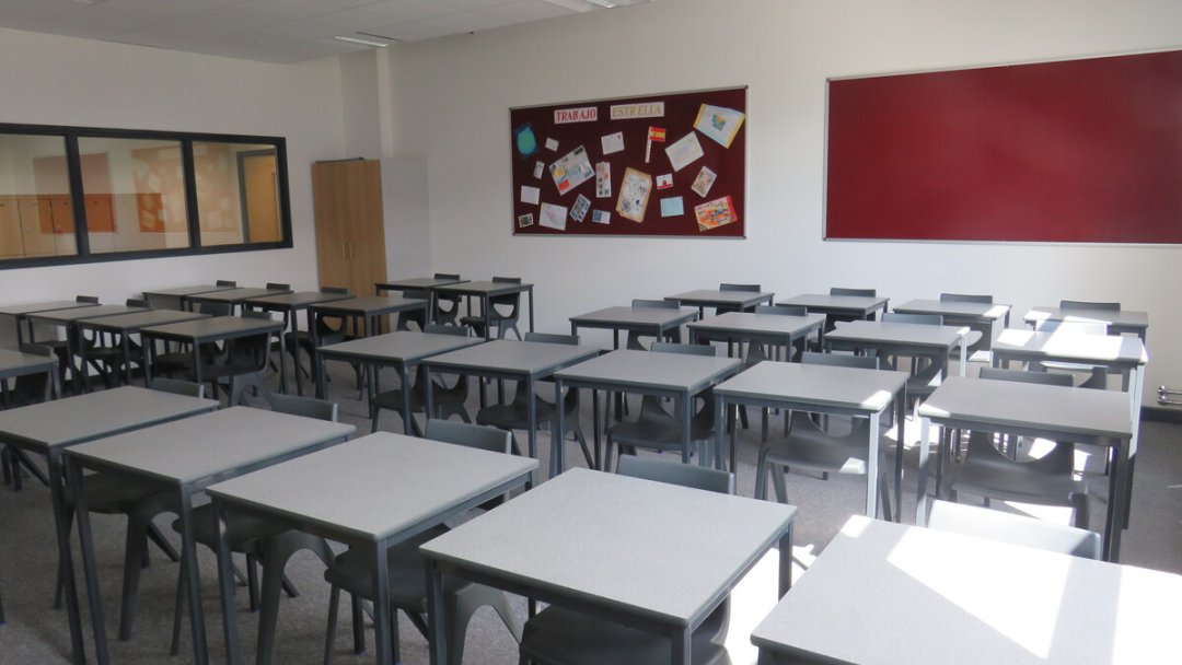 Classroom at Weald of Kent Grammar School (Sevenoaks) in Kent
