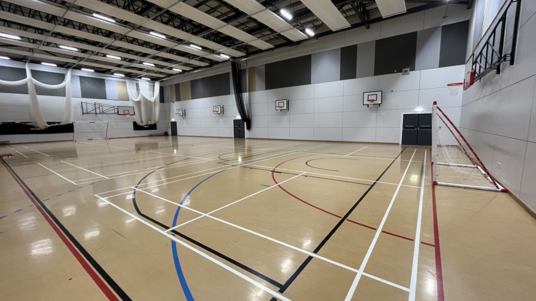 Sports Hall at Nether Stowe School (The Arthur Terry Learning Partnership) in Lichfield