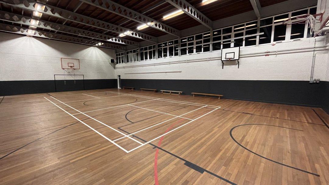 Gymnasium at Nether Stowe School (The Arthur Terry Learning Partnership) in Lichfield