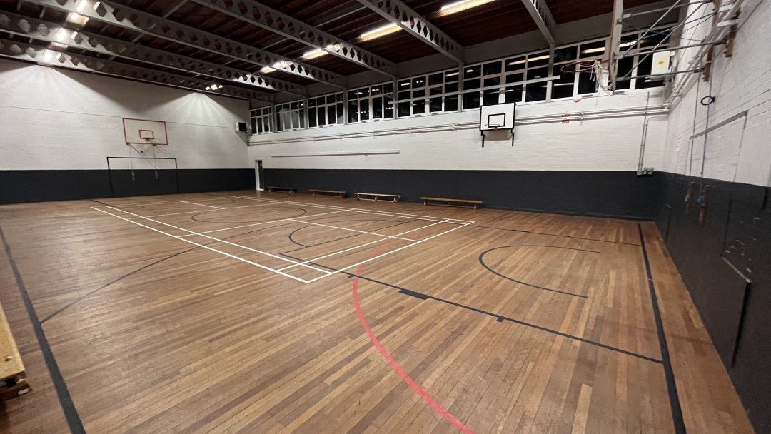 Gymnasium at Nether Stowe School (The Arthur Terry Learning Partnership) in Lichfield