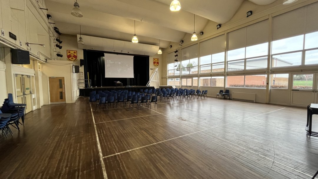 Main Hall at Nether Stowe School (The Arthur Terry Learning Partnership) in Lichfield