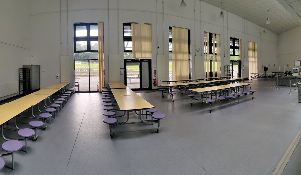 Dining Room at Harborne Academy in Birmingham