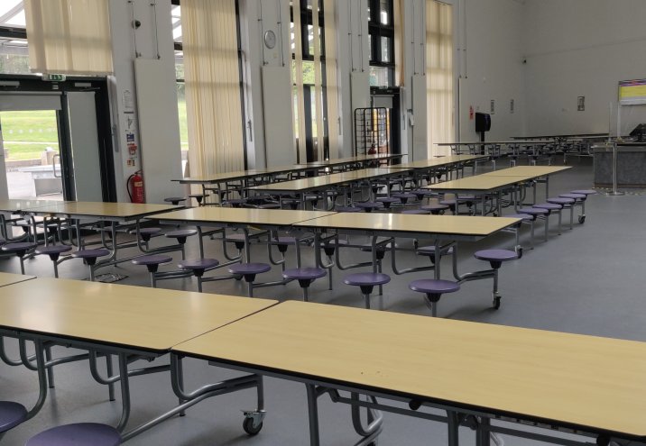 Dining Room at Harborne Academy in Birmingham