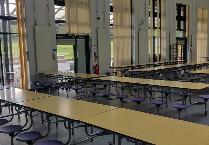 Dining Room at Harborne Academy in Birmingham