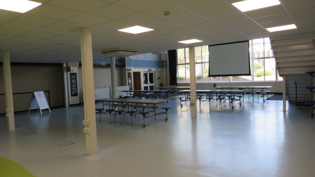 Dining Hall at Weald of Kent Grammar School (Tonbridge) in Kent