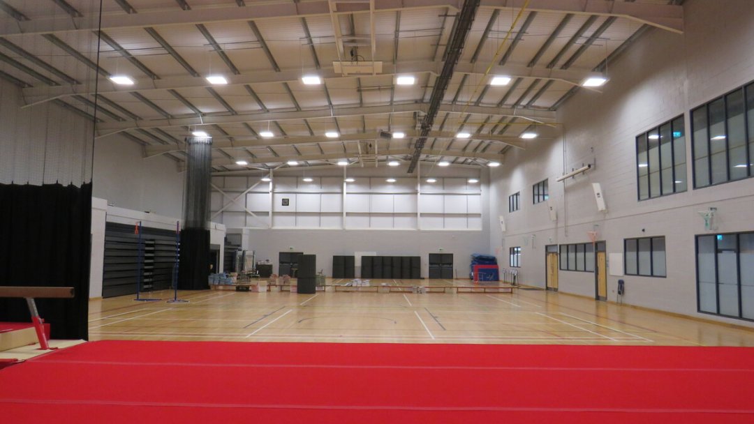 Sports Hall at Weald of Kent Grammar School (Tonbridge) in Kent